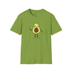 Cute Avocado Tee, Fun T-Shirt for Foodies, Gift for Friends, Cute Apparel, Casual Wear, Summer Outfit