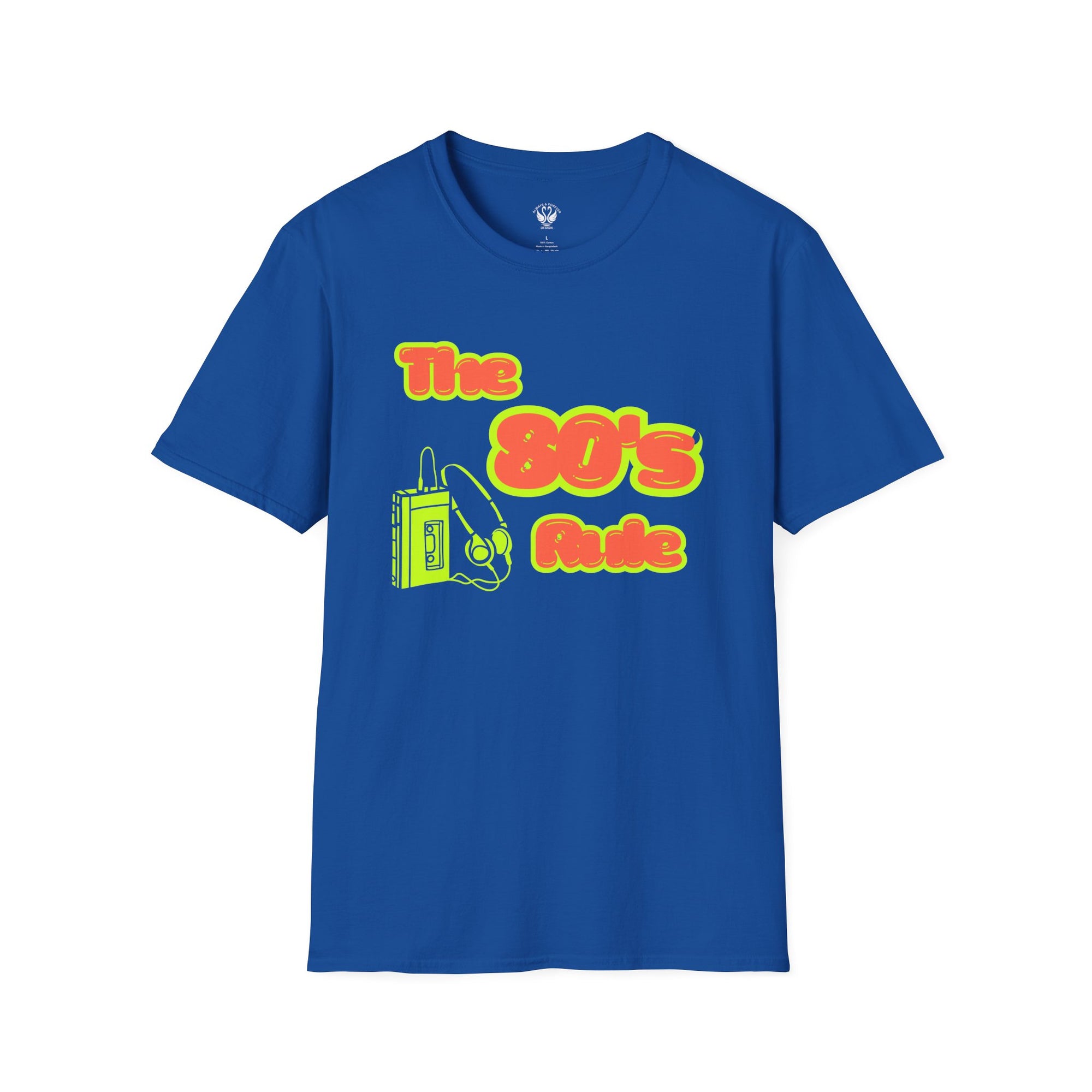 Retro 80's Rule Unisex T-Shirt, Vintage Tee, 80s Inspired Apparel, Casual Wear, Gift for Retro Lovers