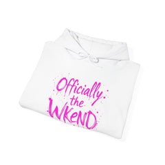 Officially the Wkend Hooded Sweatshirt, Unisex Weekend Sweatshirt, Cozy Hoodie for Relaxation, Ideal for Casual Outings, Perfect Gift [...]