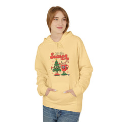 Festive Hooded Sweatshirt, Christmas Gift, Holiday Apparel, Winter Wardrobe, Cozy Sweatshirt, Cute Hoodie, Seasonal Outfit