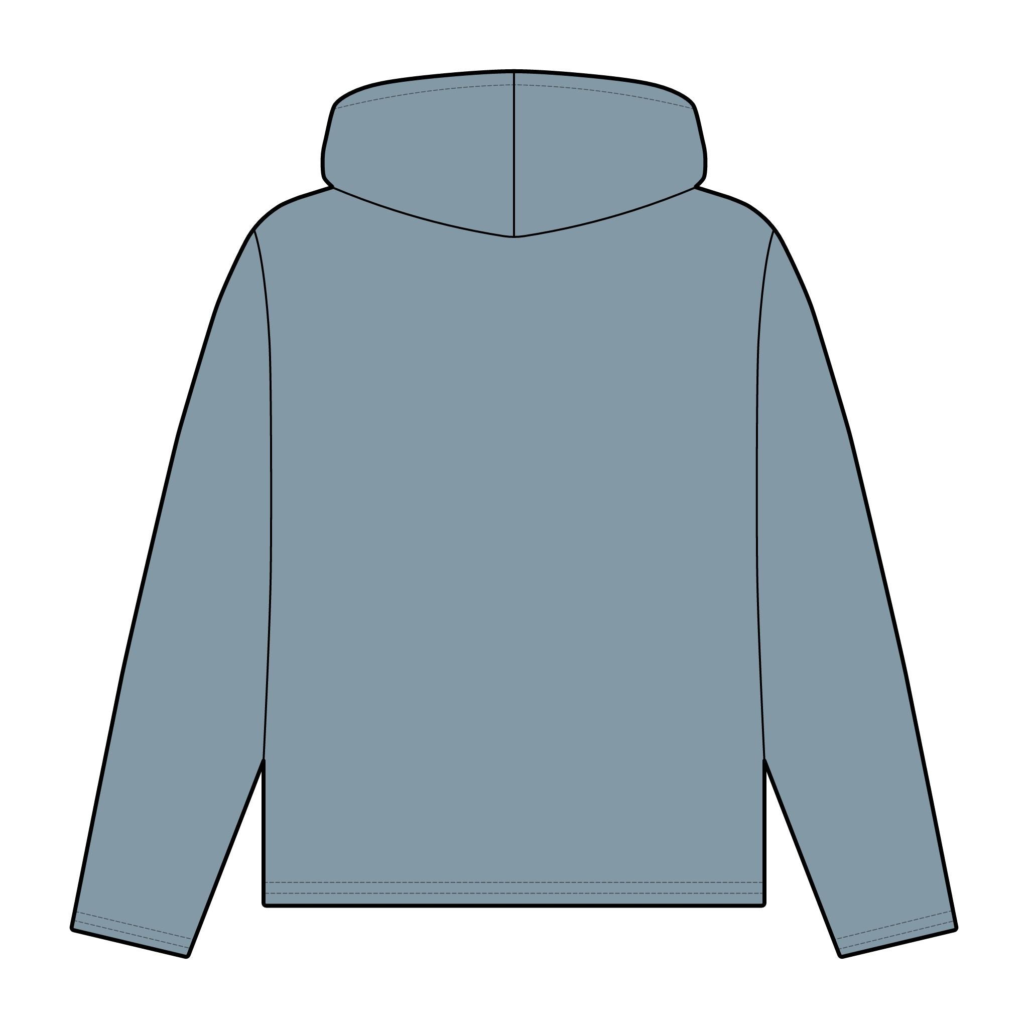 Floral Splatter Art Organic Hoodie for Women - Relaxed Fit