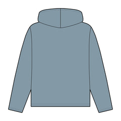 Floral Splatter Art Organic Hoodie for Women - Relaxed Fit