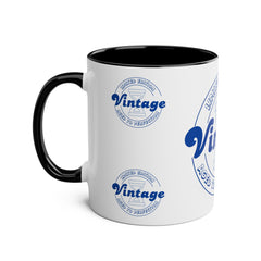 Vintage Limited Edition Two-Tone Coffee Mug - Aged to Perfection