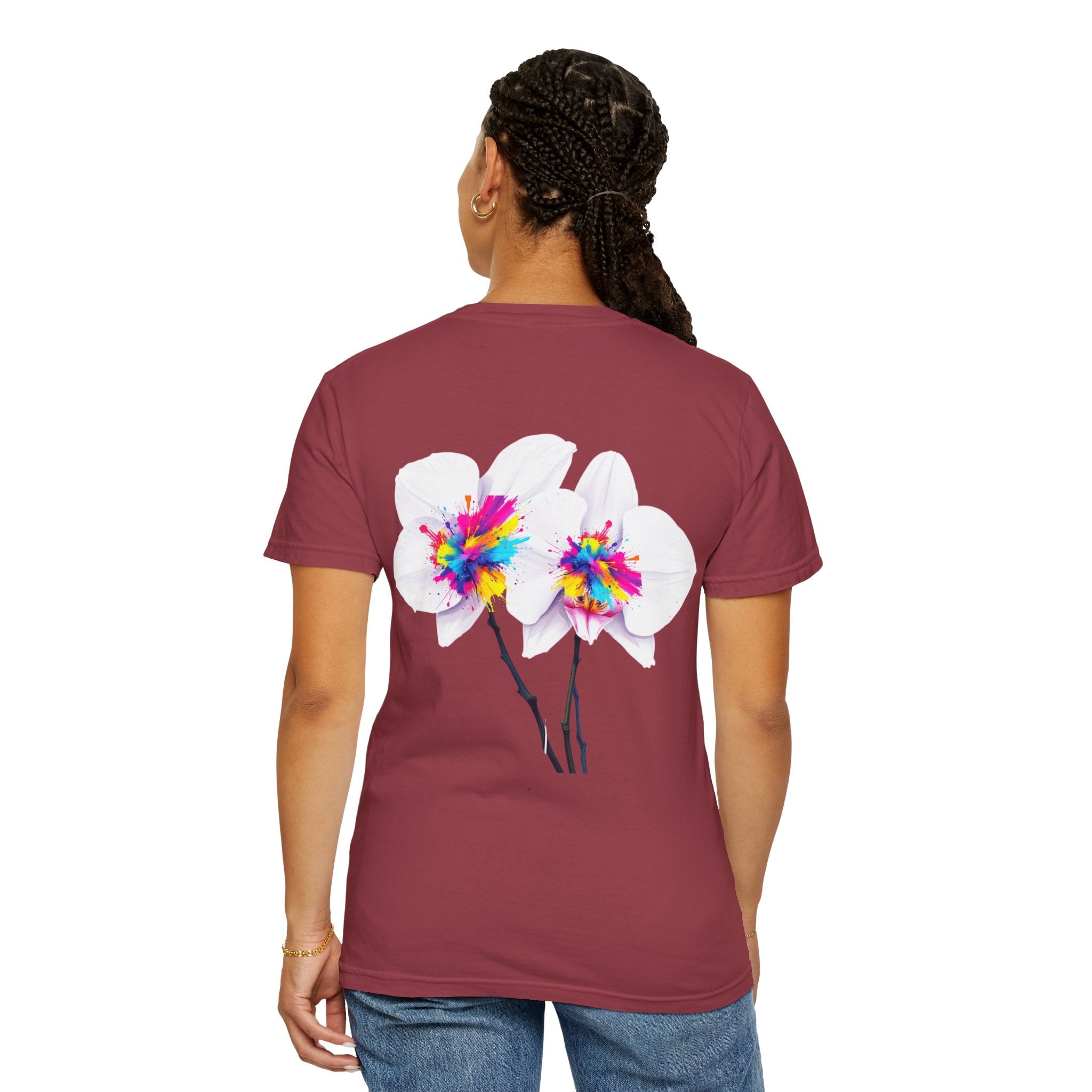 Flower  Unisex Party T-Shirt - Bright & Fun Graphic Tee for Celebrations, Summer Events, Festivals, Birthdays, Casual Wear