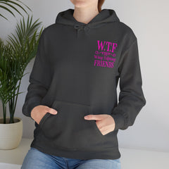 W.T.F. Wine Tasting Friends Hoodie - Unisex Heavy Blend Sweatshirt for Wine Lovers, Gift for Friends, Cozy Apparel for Tastings, Wine [...]