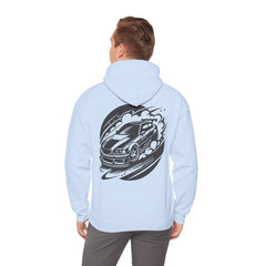 Cool Car Graphic Hoodie for Car Lovers, Unisex Pullover, Automotive Gift, Streetwear, Racing Apparel, Casual Wear