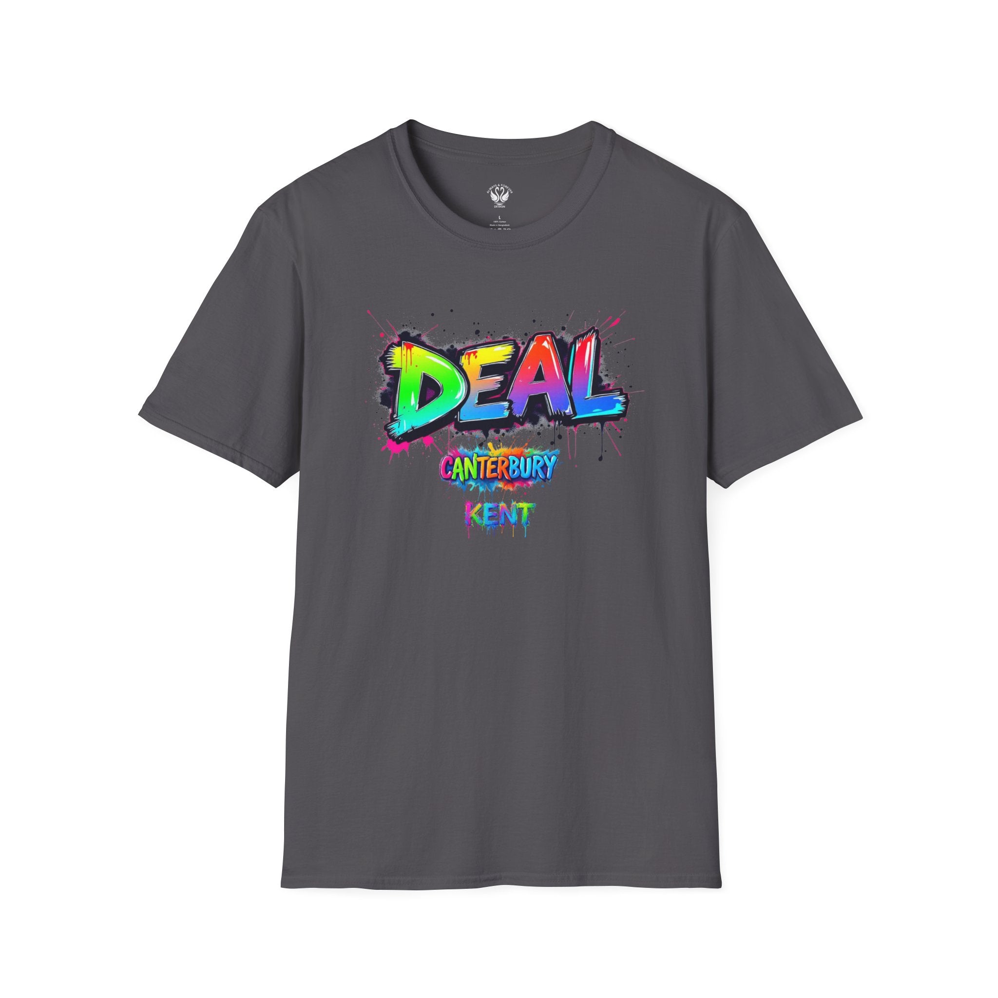 Colorful Graffiti Unisex T-Shirt, Trendy Streetwear Tee, Fun Casual Wear, Gift for Art Lovers, Summer Outfit