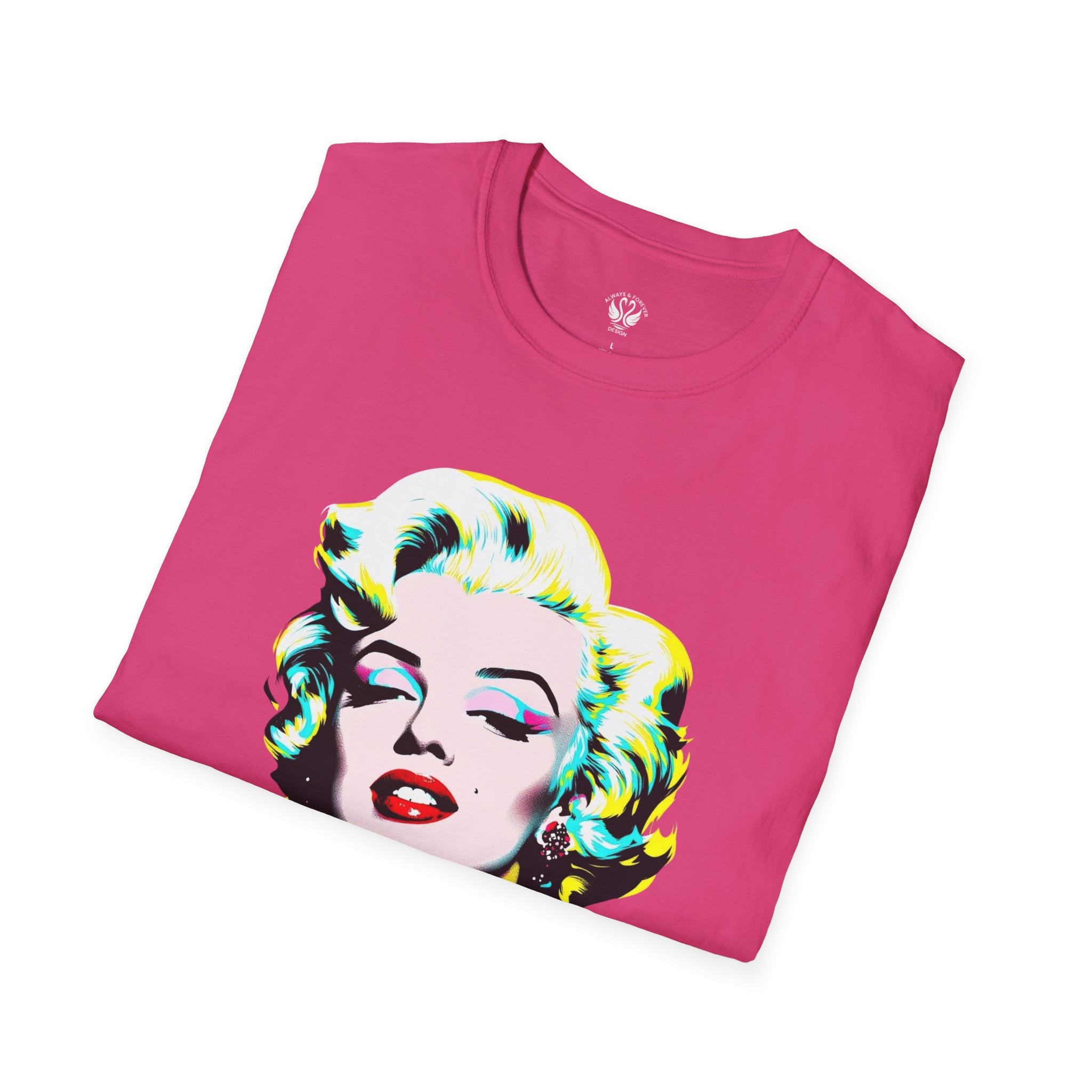 Film Idol Pop Art T-Shirt, Vintage Style Shirt, Fashion Tees, Gift for Her, Retro Graphic Tee, Casual Wear