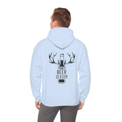 Beer Season Hoodie for Comfort and Style, Unisex Hooded Sweatshirt, Beer Lover Gift, Cozy Casual Wear, Perfect for Camping
