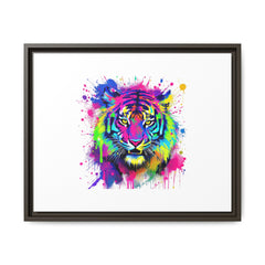 Vibrant Tiger Canvas Print - Framed Art for Bold Decor