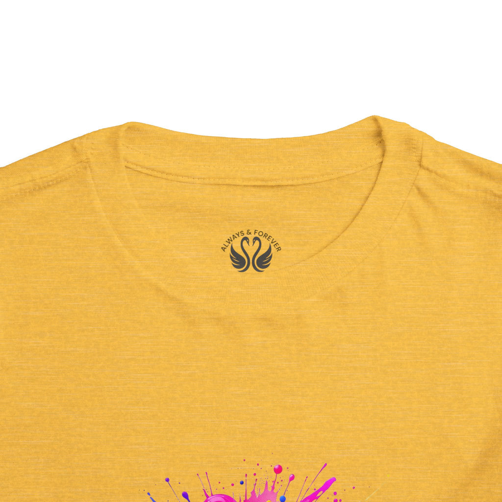 Colorful Planet Toddler Short Sleeve Tee - Fun & Playful Kids Shirt