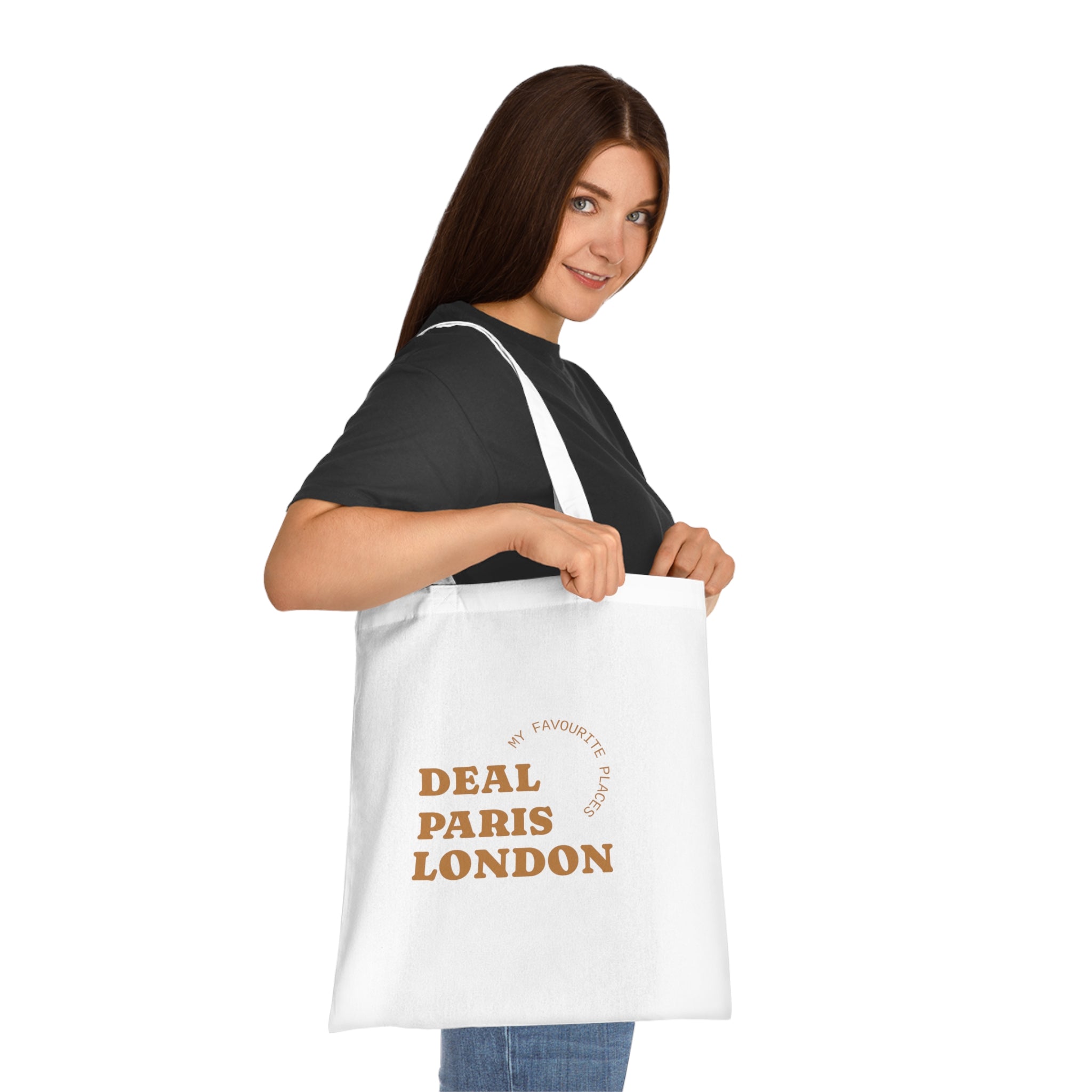 Personalized Cotton Tote Bag, Eco-Friendly Grocery Bag, Shopping Tote, Travel Carry All, Perfect Gift for Friends