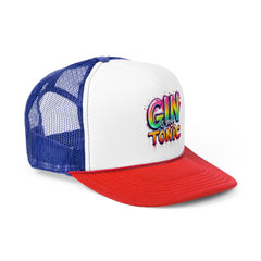 Colorful "Gin is My Tonic" Trucker Cap - Fun Party Accessory