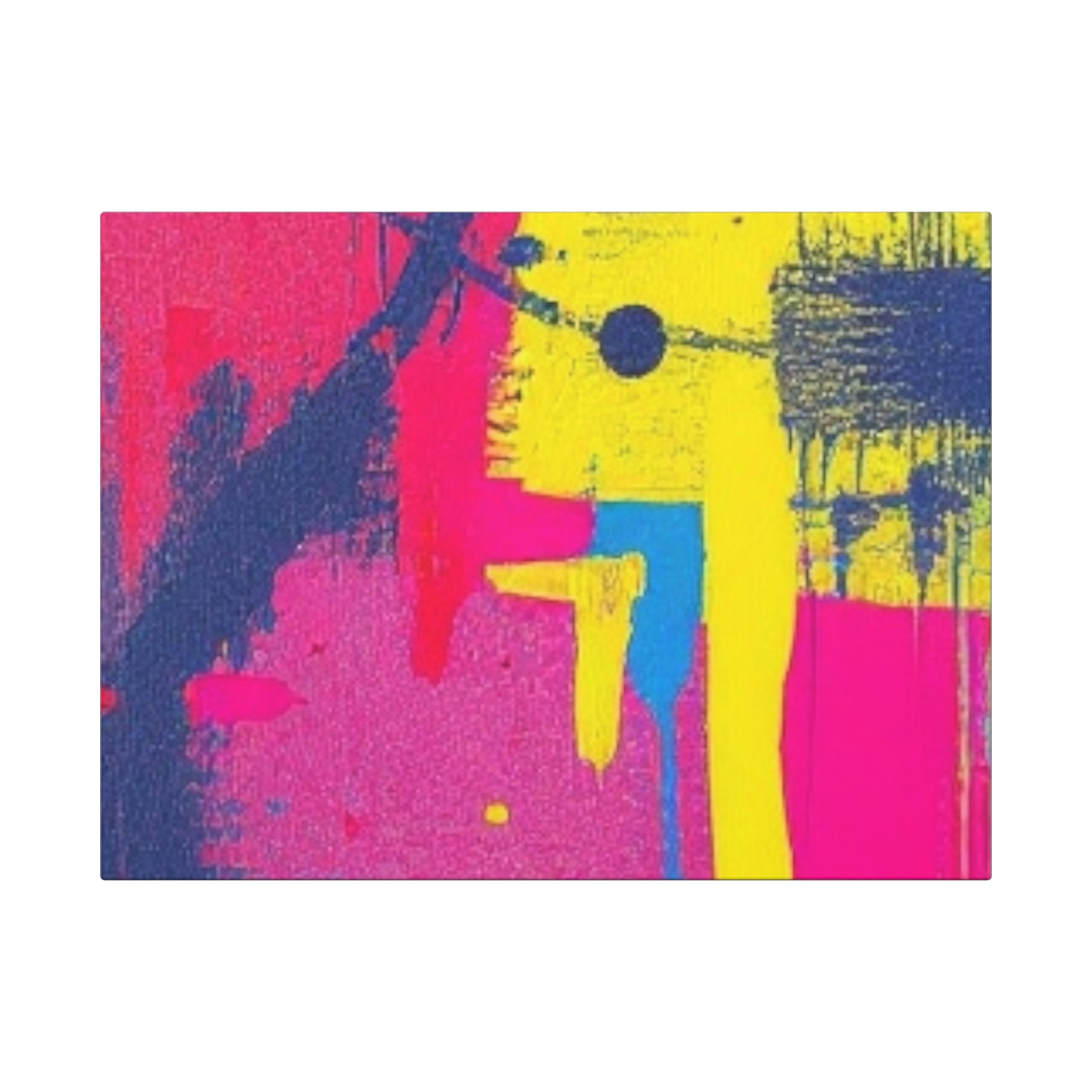 Vibrant Abstract Canvas Art Wraps, Colorful Wall Decor for Home, Unique Gift, Modern Art, Bright Artwork for Living Room