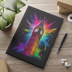 Vibrant Big Ben Hardcover Notebook - Colorful Puffy Cover Journal for Creative Minds
