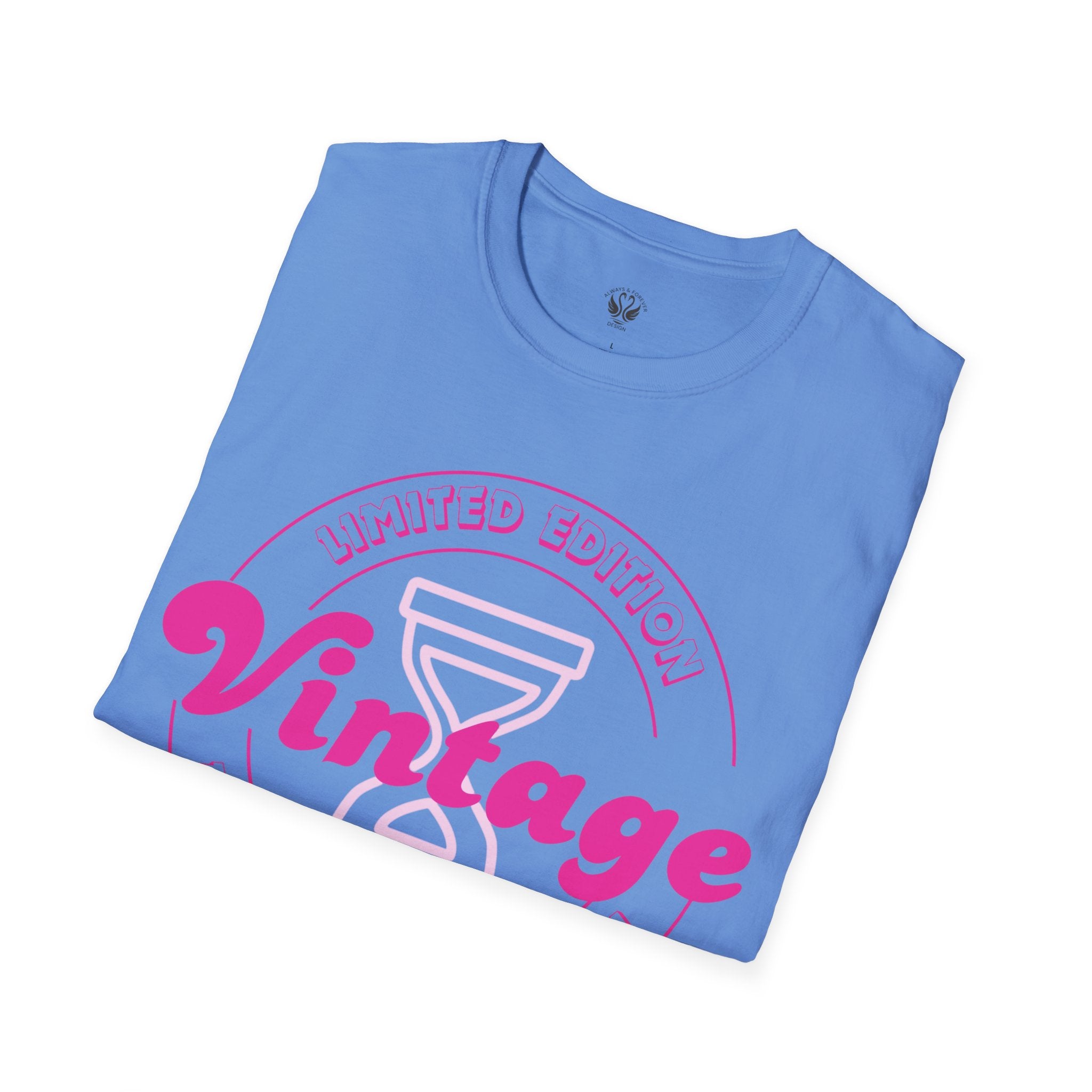 Vintage Inspired Unisex Softstyle T-Shirt - Perfect for Retro Lovers, Casual Outings, Birthdays, Anniversaries, Gift Ideas