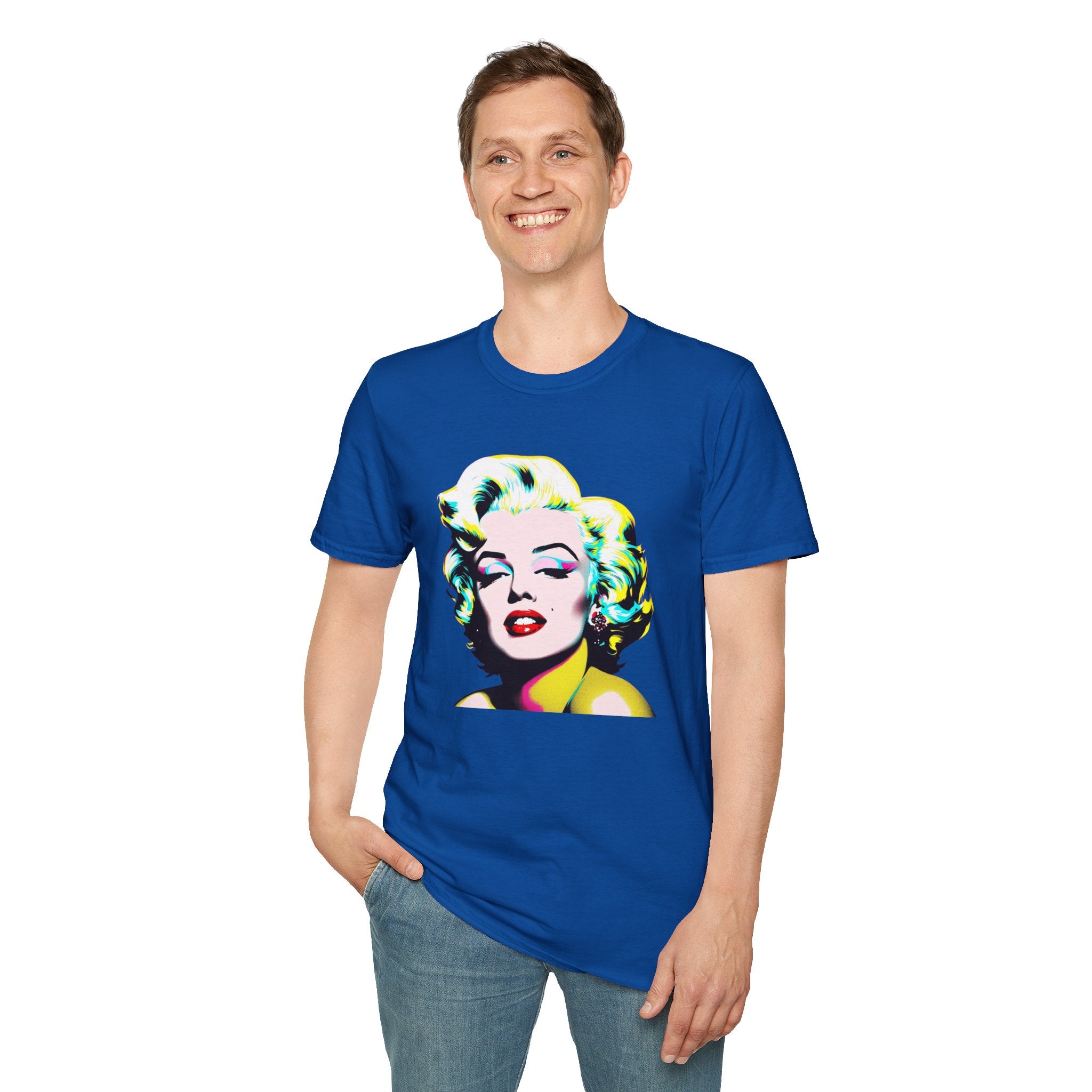 Film Idol Pop Art T-Shirt, Vintage Style Shirt, Fashion Tees, Gift for Her, Retro Graphic Tee, Casual Wear