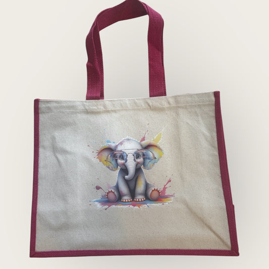 Canvas Shopper Bag