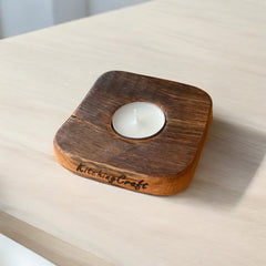 Whiskey Stave Candle