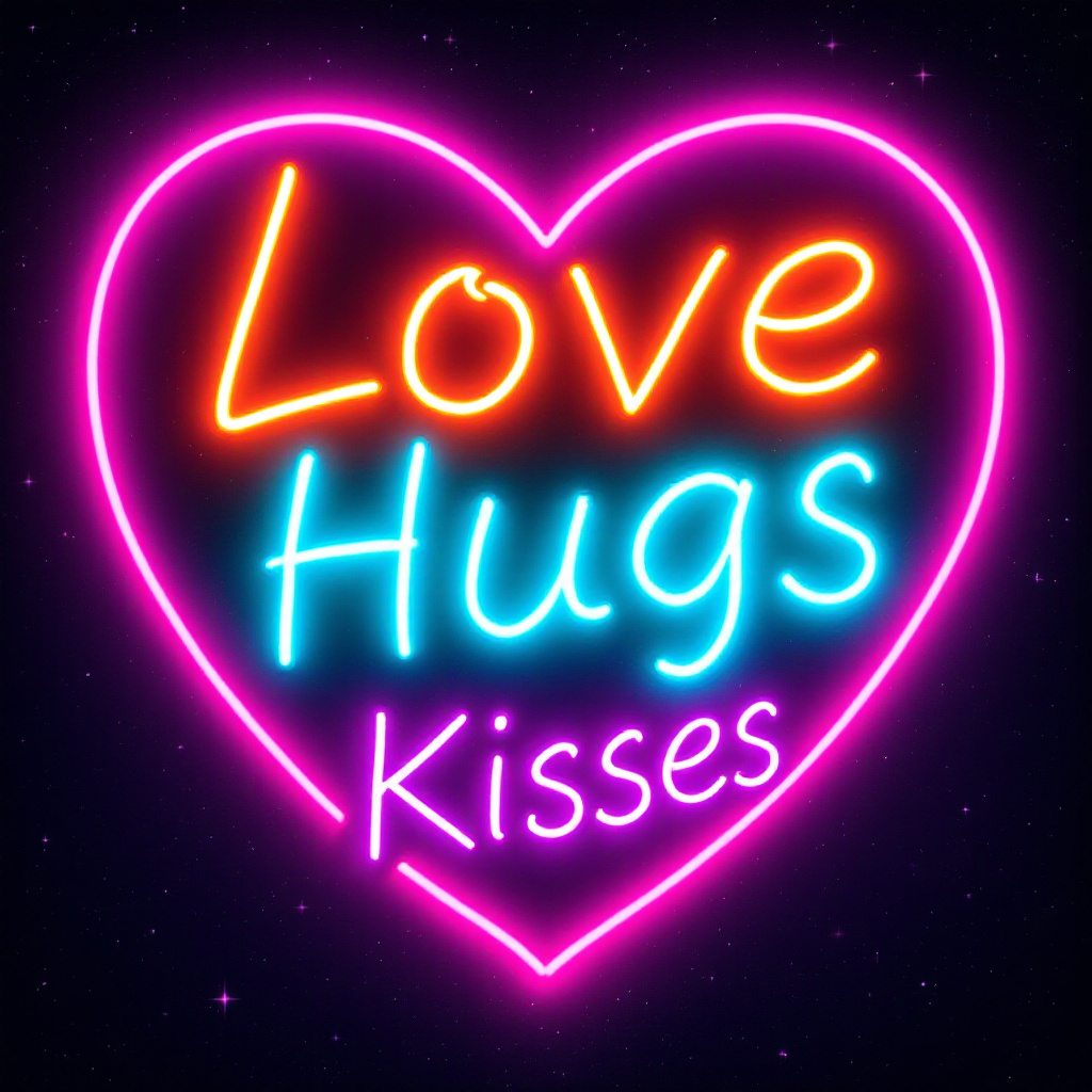 Vibrant Love Hugs Fleece Blanket - Cozy Heart Design for Comfort and Warmth