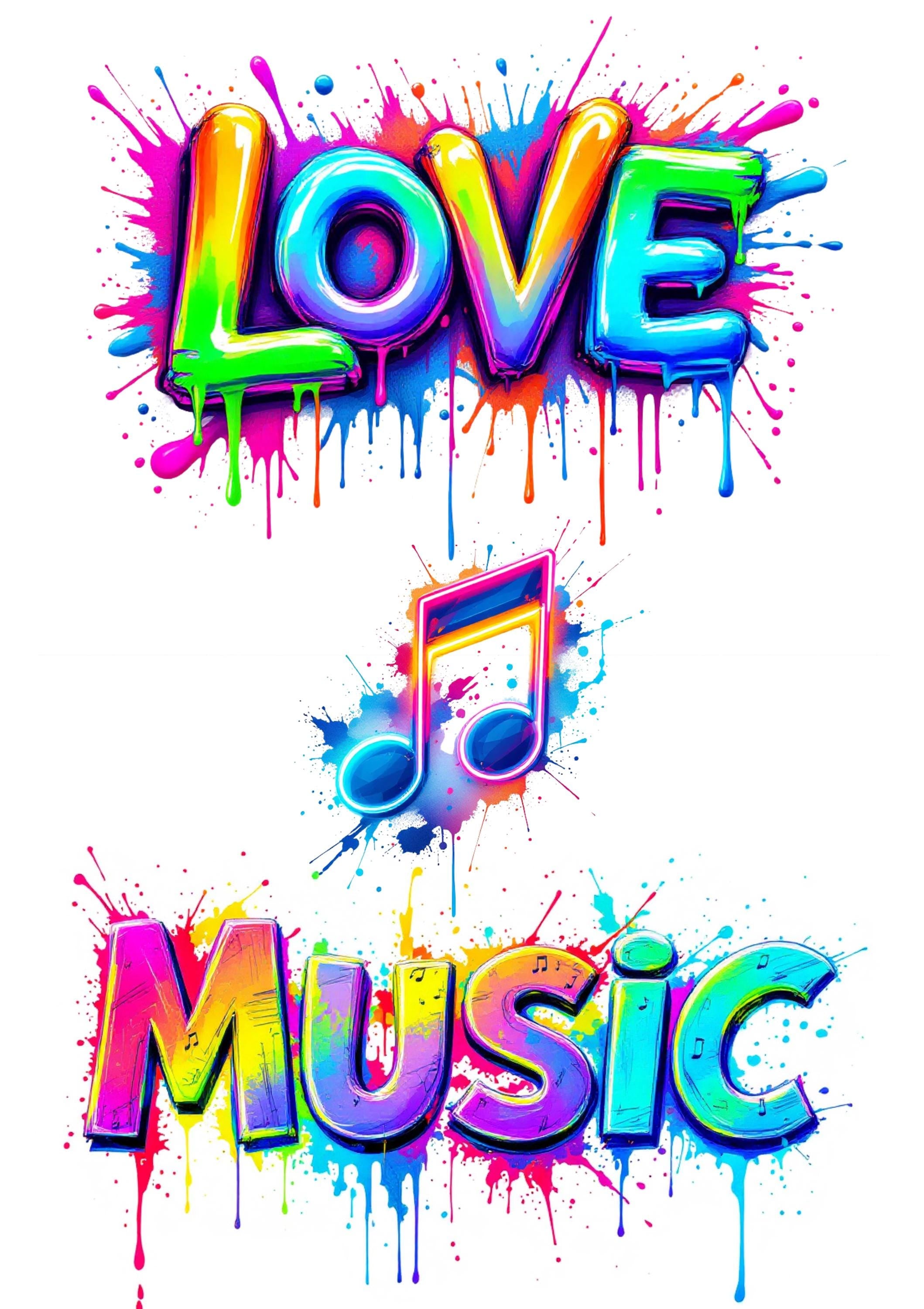 Love Music Wall Art