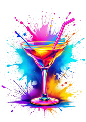 Cocktail with Fun Wall Art