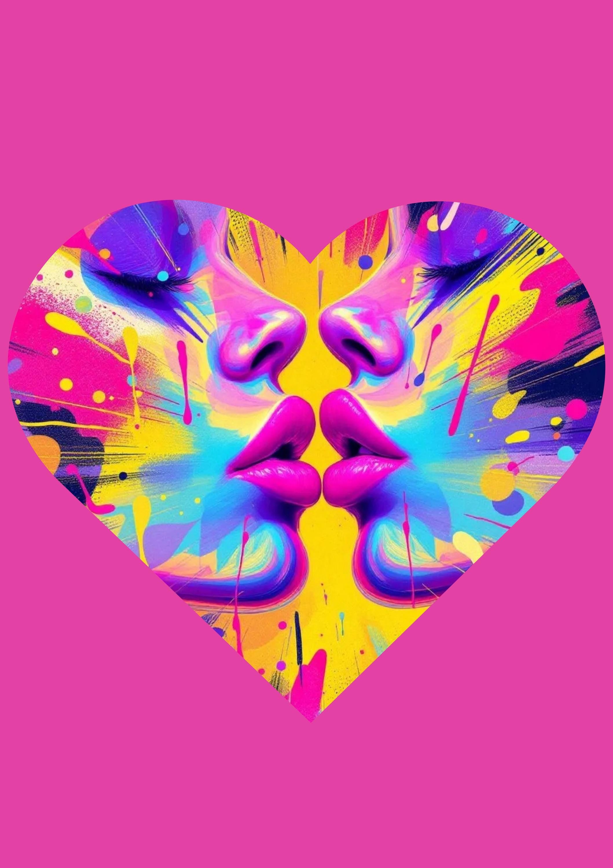 Kiss to Kiss Wall Art