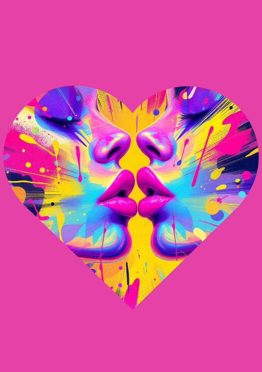 Kiss to Kiss Wall Art